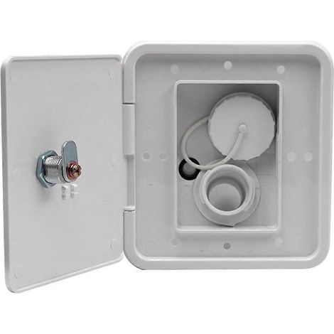 Boîte à eau carrée à trappe de remplissage pour VR avec vis de verrouillage (1/5)