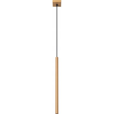 Lampe suspension Sollux pastelo 1 acier réglable 120 cm (1/3)