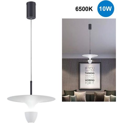 LAMPADARIO INDUSTRIALE SOSPENSIONE MODERNO SOFFITTO LUCE LED BIANCO FREDDO 6500K (1/2)