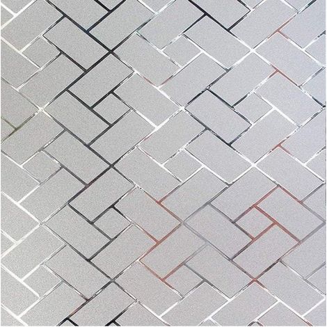Dos láminas para ventanas para mayor privacidad,lámina opaca para ventanas,lámina electrostática para ventanas,45x100cm,adecuada para baños (1/5)