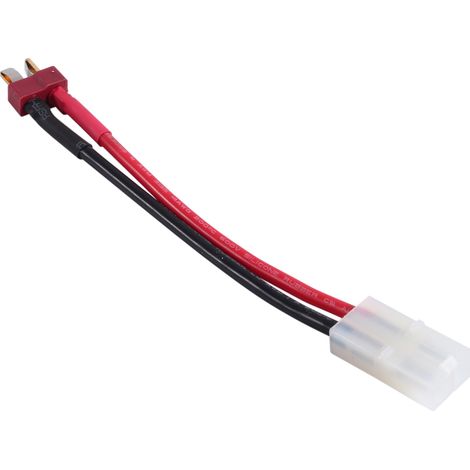 Connecteur mâle T Plug style Deans 14 AWG câble silicone souple 14AWG (1/5)