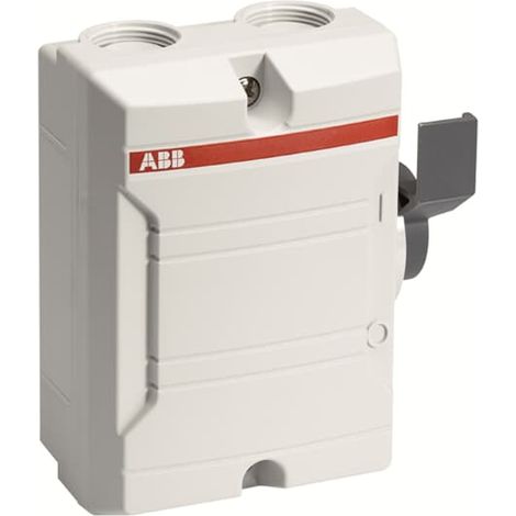 Interrupteur-sectionneur ABB 2CMA, 2P, 25A ( Prix pour 1 )