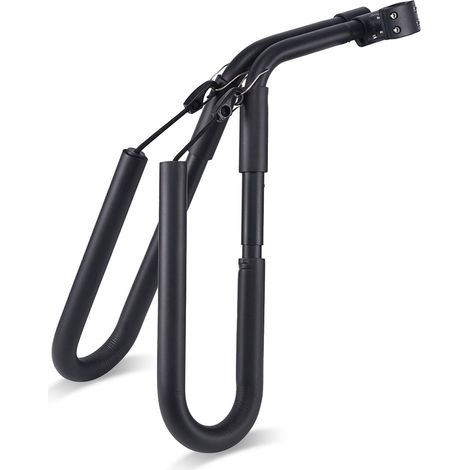 Support Pour Planche De Surf - Compatible Avec Tiges De Selle 25 À 32 Mm - Capacité 20 Kg - Pour Surf Skimboard Kitesurf - Noir