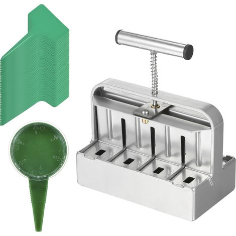 Irovami Kit blocs terreau 5cm 8 alvéoles – 3 aiguilles, semis – Idéal pour jardin, plantes, semis (1/5)