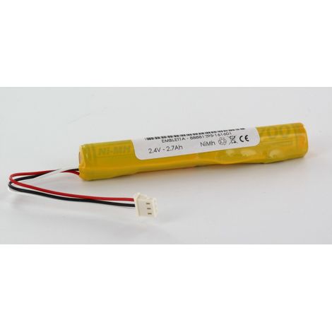 2.4V 2.7Ah batería NIMH para el polígrafo EMBLETTA GOLD