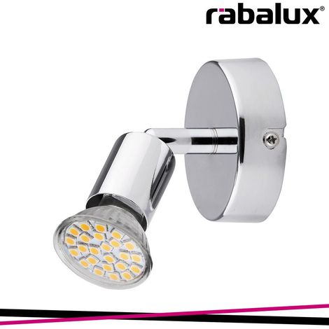 NORTON LED, SPOT, GU10/3W LED CHROME 3000K - Luce CALDA