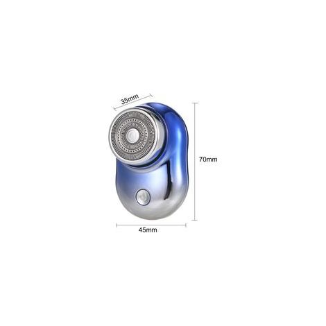 Rasage de papier coupe-barbe électrique Rasage USB Rasage sec et sèche humide sans fil pour les hommes (1/5)