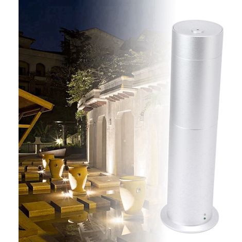 Diffusore di aromi cilindrico intelligente con telecomando, capacità 120 ml e base antiscivolo in lega di alluminio, ideale per casa e hotel. (1/4)