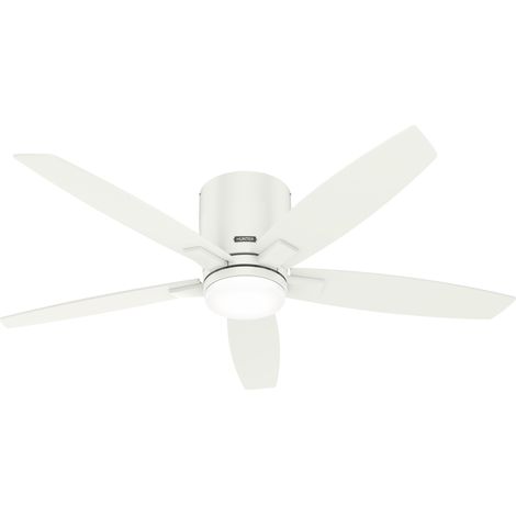 Ceiling Fan Valencia White with LED Light & Remote