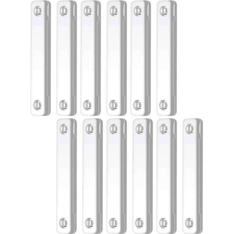12 pezzi di calamite magnetiche per zanzariere, attacco magnetico per zanzariera, accessori autoadesivi per zanzariera, per cucina, balcone, soggiorno