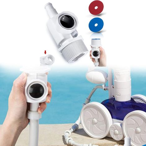 Connecteur UWF mural complet pour 9-100-9001 pour Polaris 180 280 380 480 3900 pour aspirateurs de piscine Zodiac Prise murale Robot nettoyeur de piscine (1/5)