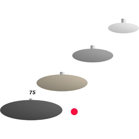Plafoniera Moderna Disk Metallo Bianco 12 Luci Gx53 (1/5)