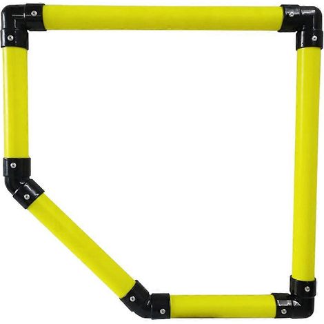 Cible de but de football portable pour enfants et adultes - Aide à l'entraînement - Objectif d'angle - Matériel de coaching de football (1/5)