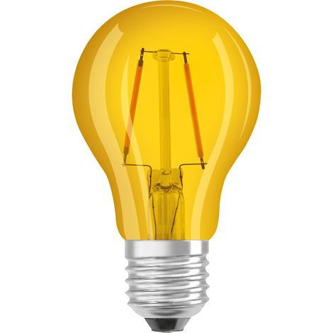 433922 LAMPARA STANDARD LED AMARILLA E27 2,5W STAR DECOR OSRAM (1/5)