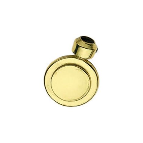 Ouvre&Déco – Tête de clé Basique en Laiton, CLASSIQUE, Ferrure de serrure de meuble