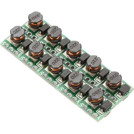 10 Stück 1,5 V 1,8 V 2,8 V 3 V 3,3 V 3,7 V 4,2 V auf 5 V DC-DC-Aufwärtswandlermodul T64 (1/5)