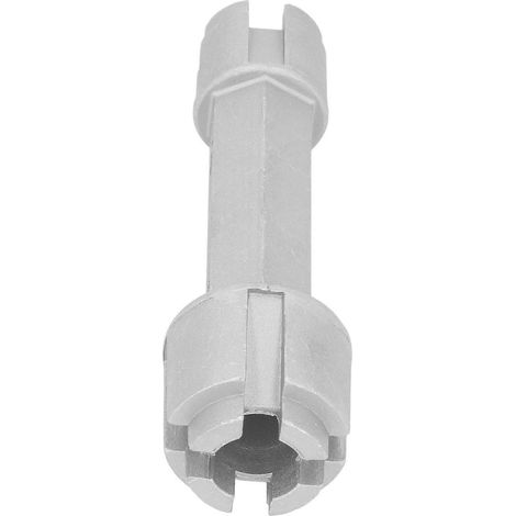 Clé à bonde robuste pour baignoire et douche, outil de retrait de bouchon double embout (1/5)