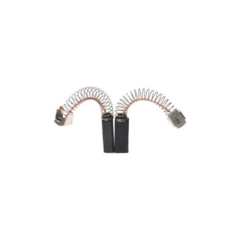 Jeu De 2 Charbons Adaptable Pour Black & Decker. Dimensions:6 X 8 X19,5mm.