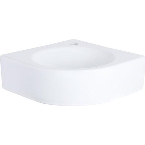 Differnz cleo lavabo en céramique 30 x 30 x 10 cm blanc