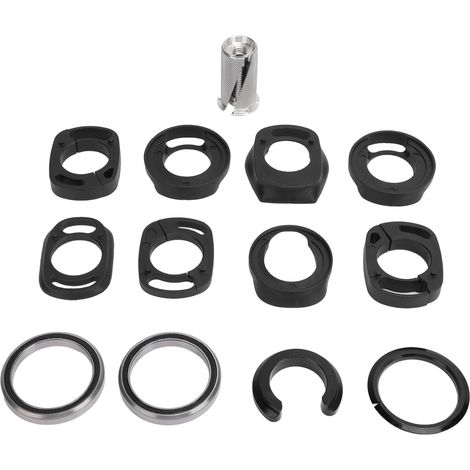 Komplettes CNC-gefrästes Fahrradsteuersatz-Set, interne Kabelführung, Distanzstück, obere und untere Abdeckung, Lager, Lagerschale für Mountainbikes (1/5)
