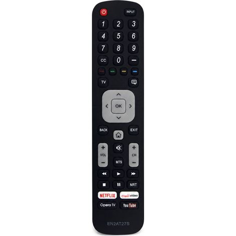 Télécommande TV Compatible avec Hisense et Sharp EN2AT27S avec Boutons Netflix, YouTube et Opera TV (1/5)