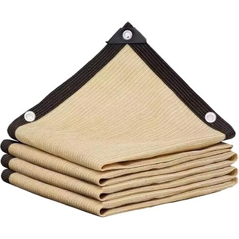 Bâche d'Ombrage 2x6m 90 95% Protection UV avec Œillets Métalliques Toile Anti UV Respirante pour Jardin,Serre,Abri Voiture & Chenil (1/5)
