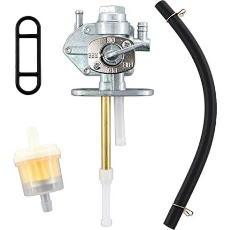 VURAHOME - Robinet à essence Filtre à essence Pour Suzuki GSF600S GSF1200 GSF 600 1200 1996-2003 Robinet de Carburant Essence Valve de Commutateur de Réservoir Dessence (1/5)