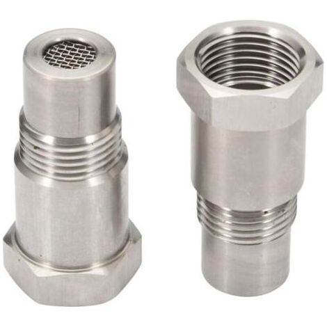 Rallonge de capteur M18 x 1,5 mm avec filtre O2, adaptateur de sonde de 45 mm, compatible avec les systèmes d'échappement automobiles, accessoires M18 x 1,5 mm. (1/5)
