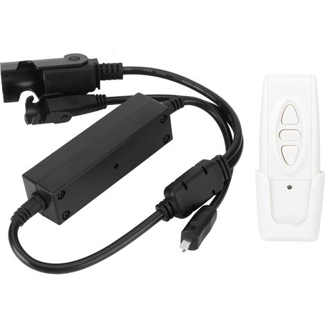 Télécommande sans fil pour lève-vitre électrique avec écran LCD et affichage manuel, pour moteur simple 29 V (1 mâle, 1 femelle, 5 broches femelles). (1/5)