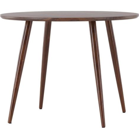Table à Manger Ronde "Sanford" 100cm Marron (1/4)
