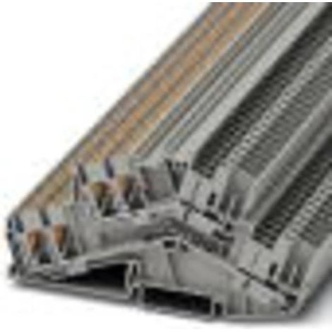 Bloc de jonction à 2 étages Phoenix Contact PTTBS 2,5-TWIN-2P 3210604 0.14 mm² 2.50 mm² gris 50 pc(s) (1/4)