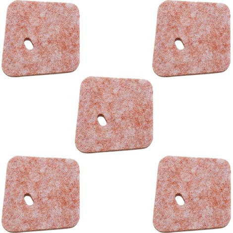 Hippotech Pack de 5 filtres à air coupe-bordure pour STIHL FS38 FS45 FS45L FS46 FS55 FS55C FS55RC KM55 HL45