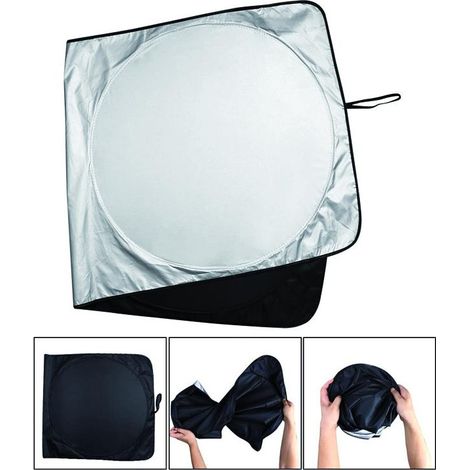 Parasole Vigor, pieghevole per auto, 150x70 cm (1/4)