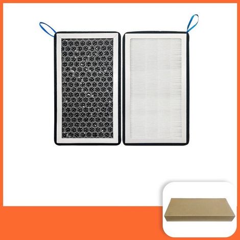 Convient aux éléments filtrants biochimiques pour Tesla Model 3/Y Refresh : filtre à air HEPA à charbon actif, 1 pièce fournie