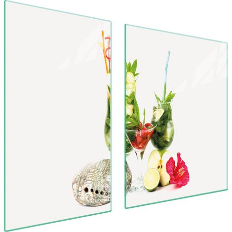 Glasplatte und Schneidebrett 100x52 Obst (1/5)