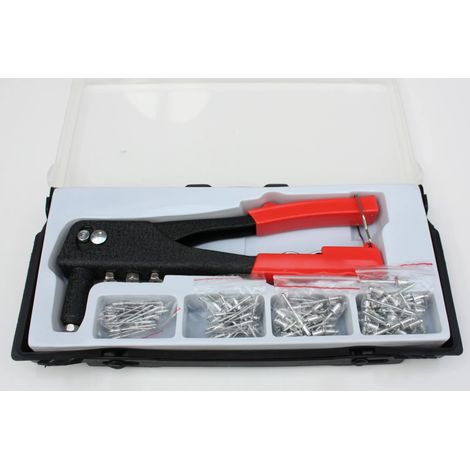 Pinza per Rivetti con 60 Rivetti a Strappo (1/3)