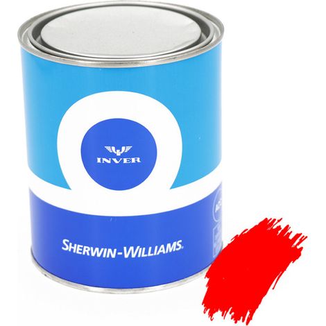 Pot de Peinture 1L couleur rouge pour carrosserie compatible avec Manitou