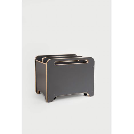 BIG-BOX con ruedas, una caja para guardar libros y juguetes - gris (1/4)