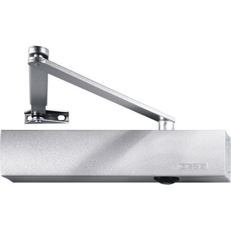 Assieme chiudiporta TS 4000 N / F EN 5-7 argento EN 5-7