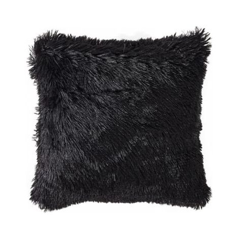 Lot de 4 x Housses de Coussin 40 x 40 cm Carré Longue Fibre Douce Canapé Maison Canapé Réversible Ensemble, Gris Anthracite (1/3)