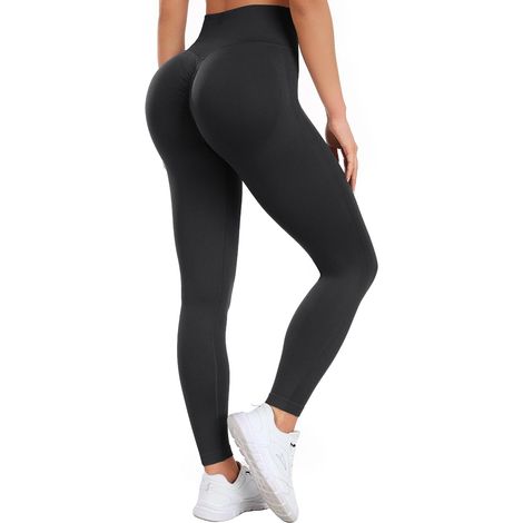 Women's Sports Leggings Push Up Butt Lift Leggings Fitness High Waist Yoga and Pilates Pants for Women (1/5)