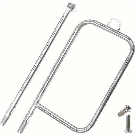Tube Brûleur en Acier Inoxydable Convient pour Weber Q300/Q3000 Série Gas Grill (Pièces de Rechange de 60036/80387/65032) (1/3)