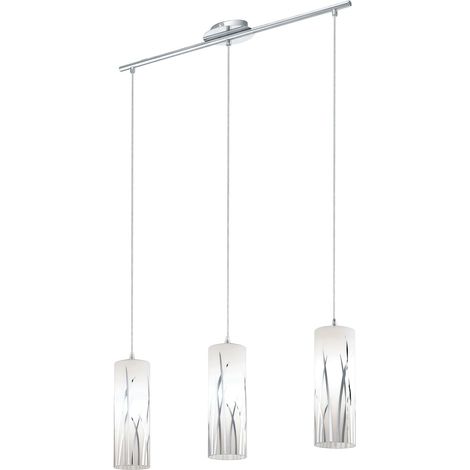 Suspension luminaire Rivato à 3 lampes, lustre suspendu élégant en (1/5)