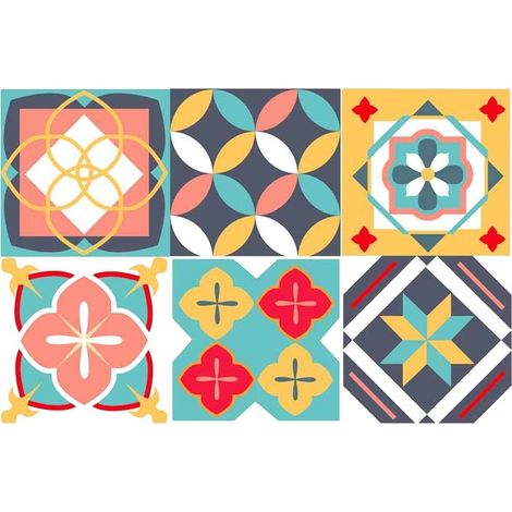 Set de table Rectangulaire Carreaux