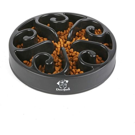 Gamelle Labyrinthe - Antidérapante - Pour Chien et Chat - Ralentit la Prise Alimentaire - 1 Pièce (1/5)
