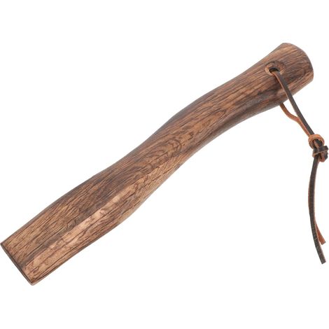 Small Axe Handle Short Wooden Comfortable Grip Simple to Install Replacement Woodworking Gardening (1/5)