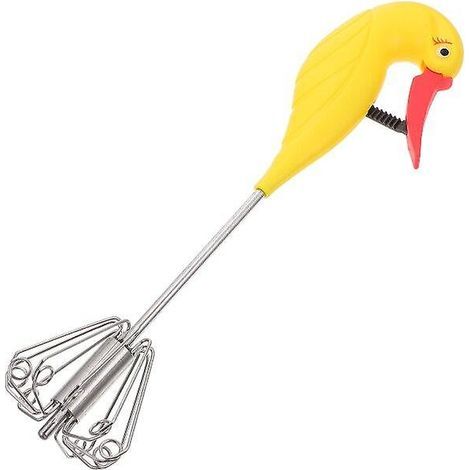 1 Stück Eierquirl mit Griff, Schneebesen, Küchenhelfer zum Mischen von Eiern und Sahne (1/4)