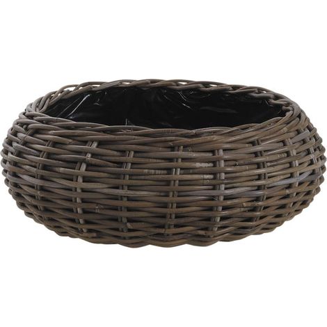 Jardinière ronde en poelet gris Diam 53 cm (1/2)