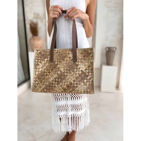 Sac cabas EMI beige M (1/5)