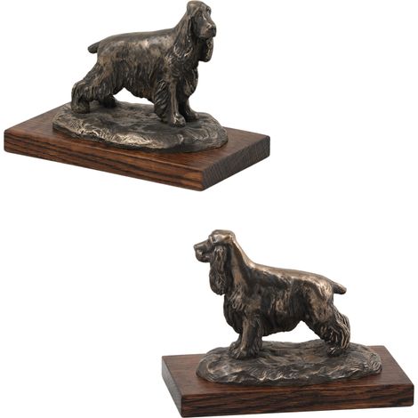 Cocker Spaniel inglese - statuetta per cani, figurina da ufficio, trofeo per esposizione canina di Art-Dog (1/5)